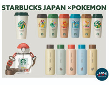 Pokemon Starbucks 2026 Tumbler Bottle Mug Pikachu Eevee Japan Limited Choice picture