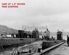 WW2 8x10 Photo WW2 Photo Three Type XXI U-boats and one Type VII U-boat O0877 picture