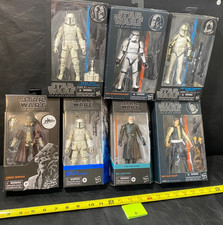 Star Wars Black Series action figure lot Boba Fett Baylan Skoll Hondo Ohnaka + picture