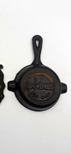 Vintage Lodge USA Cast Iron Mini Skillet Miniature Collectible Ashtray picture