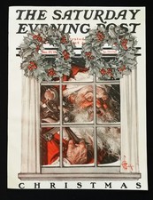 Vintage Saturday Evening Post December 27, 1919 J.C. Leyendecker Cover Christmas picture