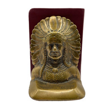Vintage Indian Native American Chief Stamped 