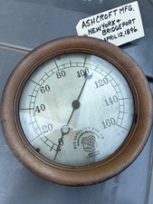 ASHCROFT  Mfg - New York & Bridgeport 0-160 PSI gage picture