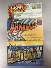 24 Various U. S. Souvenir Postcards Books Dated From The 1930’s To 1950’s picture