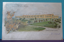 1904 ANTIQUE PATRIOTIC AMERICANA POSTCARD ST. LOUIS WORLD'S FAIR UNDIVIDED BACK picture
