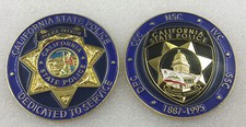 California State Police Challenge Coin picture