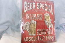 2017 Metal Tin Sign 