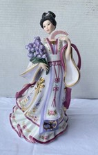 Danbury Mint Lena Liu Iris Princess Porcelain Figurine NIB COA 10” Rare picture
