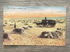 FARM SCENE NEAR AMARILLO TEXAS Vintage Postcard picture