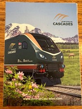 Amtrak Cascades Playing Cards - SEALED NEW HARD TO FIND New Trainset pic (2026) picture