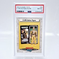 1993 Classic Toys #37 1977 Star Wars C-3PO Large Action Figure PSA 8 picture