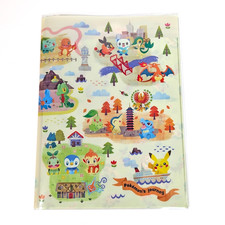 Pokemon Center Japan 3-Pocket A4 Clear File Folder Pokemon's Journey Sealed NEW picture