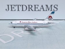 1/400 AMERICA WEST AIRLINES BOEING 737-200 1980'S COLORS C-GBPW AEROCLASSICS picture