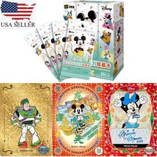 Kakawow Disney Mickey JOY Edition Festivals Trading Cards Booster Box 10 Pack US picture