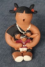 Vintage Margaret Quintana Signed Cochiti Pueblo 5