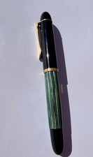 Vintage Pelikan 140 Fountain Pen – Green Striated (Near Mint) picture