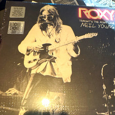 Neil Young Black & White Concert Photo Prints Lot of 2 Unframed Paper picture