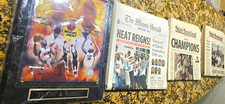 2006 Miami Heat Championship Newspaper Lot: Sun-Sentinel & Miami Herald picture
