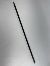 Vintage British Military Swagger Stick - Silver Top Infantry Crest 28” picture