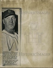 1961 Press Photo Pitcher Lynwood Thomas Rowe Dies of Heart Attack - nef18070 picture