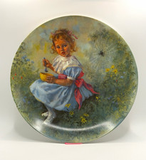 Reco Mother Goose Series Little Miss Muffet Porcelain Collector Plate LE 1981 picture