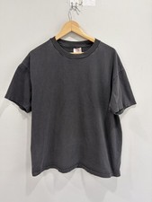Vintage 90s Blank Tee Shirt Sun Faded single stitched grunge picture
