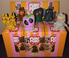 Super7 Fun Fun Mini Godzilla Toho Figure Lot GLOW Hedorah Mecha Ghidorah More picture