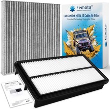 Cabin&Engine Air Filter Kit, CF10134 CA10013 for Honda Odyssey,Pilot picture