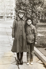 Beautiful girls pretty attractive cute sweet young women Vintage Photo picture
