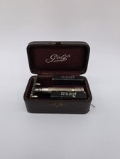 Vintage German Made DE Safety Razor Gillette Double  Ring  Clone By GOLF  picture