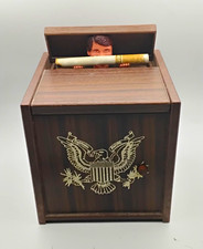 Vintage Jimmy Carter President Pop-Up Cigarette Dispenser Music Box 1970s Rare picture