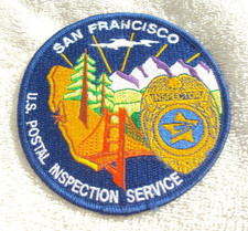 VTG. 1990s U.S. Postal Inspection Service Patch San Francisco Defuct Dirty Gary picture