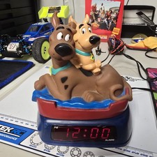 Vintage 2000 Scooby-Doo & Scrappy-Doo Alarm Clock Nightlight – Fantasma Brand picture