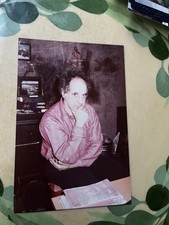 Rare Color Photo ROBERT FRANK photographer by Allen Ginsberg or Brian Graham 80s picture