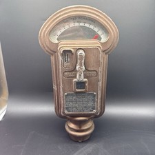 Vintage Duncan - Miller 1 cent & 5 cent Parking meter MILLER METER With Key picture