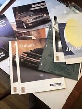 Vintage Collection Of Subaru Outback And Other Dealer Marketing Items picture
