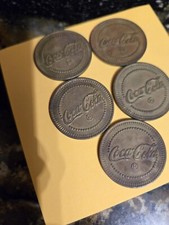 COCA COLA TOKEN COKE you get '5' TOKENS FOR $4.99 picture