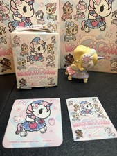 Tokidoki Kawaii Frills Unicorno - CHASER Yua - with Box / Sticker - 1/48 RARE picture