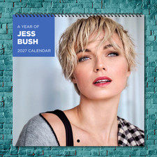 Jess Bush 2027 Wall Calendar 12 Month Celebrity Photo Fan Collectible picture