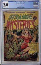 Strange Mysteries #2 CGC 2.0 (1951, Superior Comics) Pre Code Horror picture