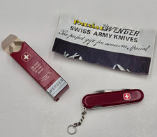 Wenger Scout 16931 Swiss Army Pocket Knife 85mm Red w/ Original Box Vintage picture