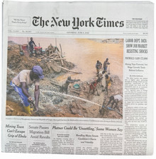 The New York Times Newspaper June 6 2026 Court Orders Restart Immigration Proc. picture
