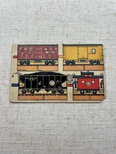 1914 J. Alan Fletcher Postcard Cut Out Train Car “N.Y. O. & W. Railway” picture