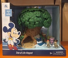 WDW Disney Parks Safari Mickey & Minnie Animals Tree Of Life Play Set Toy NEW picture