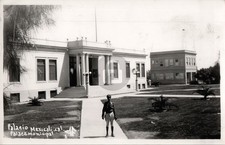 Baja California Mexico Palacio Municipal Mexicali c1940s RPPC Postcard COPY picture