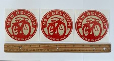 3pk NEW BELGIUM BREWING Sticker Decal BICYCLE LOGO craft beer Fat Tire FLAW picture