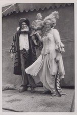 Ringling Bros RBBB Circus Costumed Performers Midget 1947 - Original Photo picture