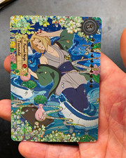 Kayou Naruto Famed Ninja Tsunade Hologram Card NRE-A02-CR-002L5 picture