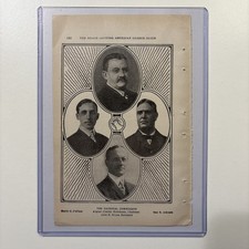 1908 National Baseball Commission Pulliam/Herrmann/Johnson/Bruce Antique picture