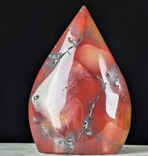 Purple Mookaite Freeform Crystal Gemstone Ornament Teardrop Chakra Reiki picture